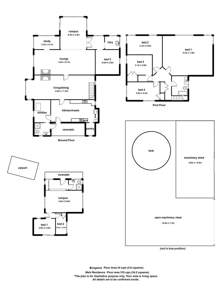 Floorplan of Homely house listing, 115 Gembrook Tonimbuk Road, Gembrook VIC 3783