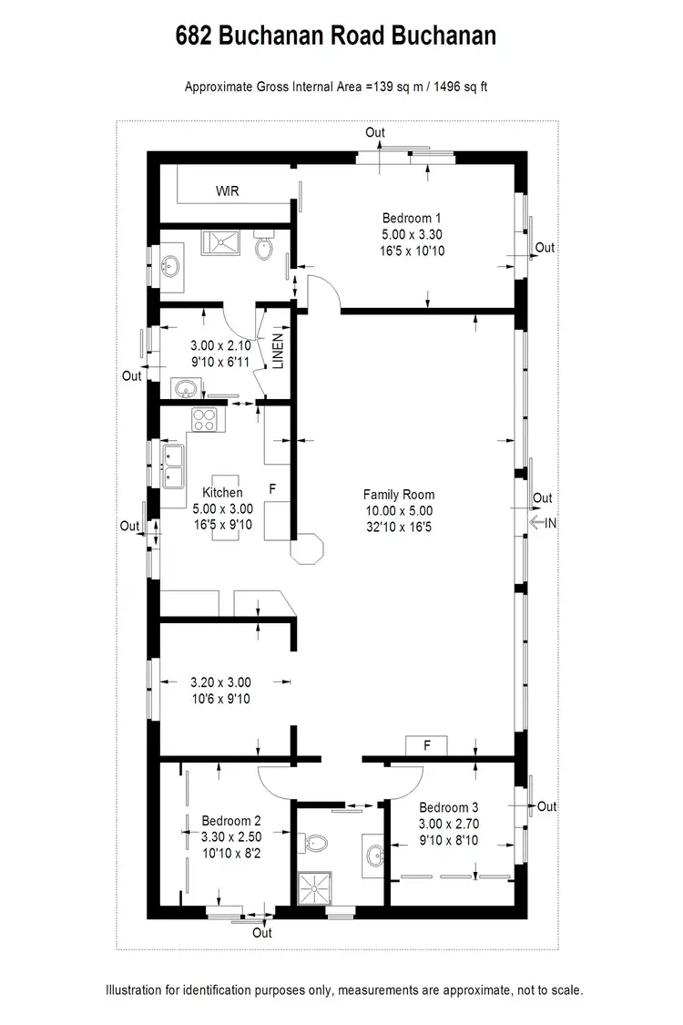 Floorplan of Homely house listing, 682 Buchanan Road, Buchanan NSW 2323