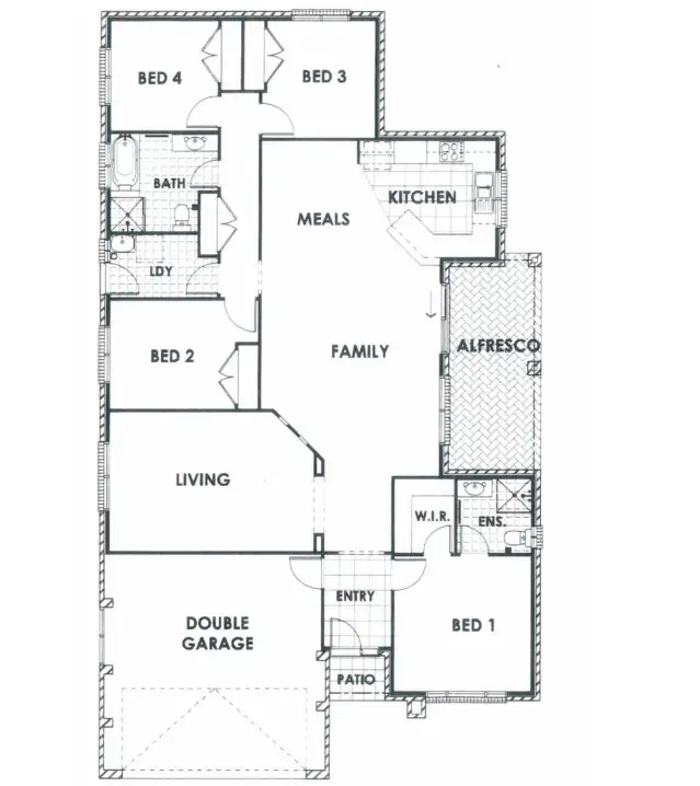 Floorplan of Homely house listing, 9 Shortland Drive, Rutherford NSW 2320