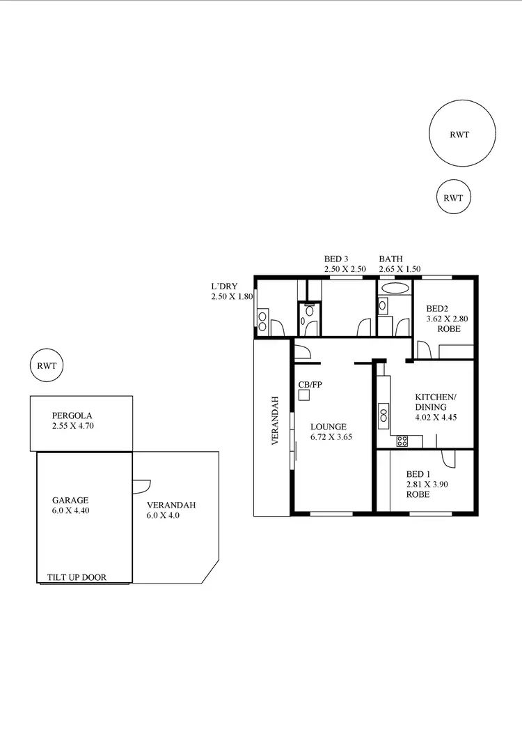 Floorplan of Homely house listing, 6 Stuart Terrace, Port Lincoln SA 5606