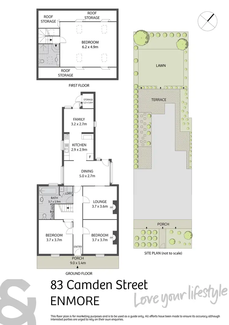 Floorplan of Homely house listing, 83 Camden Street, Enmore NSW 2042