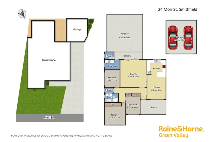 Floorplan of Homely house listing, 24 Moir Street, Smithfield NSW 2164