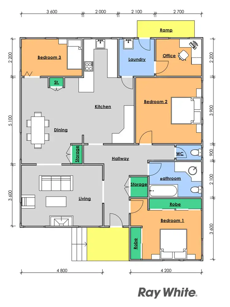 Floorplan of Homely house listing, 93 Cornwall Street, Taree NSW 2430