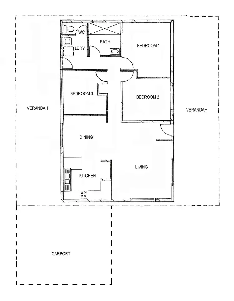 Floorplan of Homely house listing, 72 James Circuit, Woodroffe NT 830