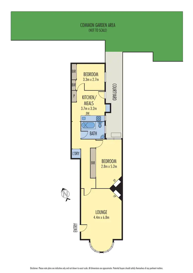 Floorplan of Homely apartment listing, 7/242 Beaconsfield Parade, Middle Park VIC 3206