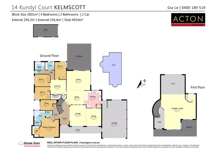Floorplan of Homely house listing, 14 Kundyl Court, Kelmscott WA 6111