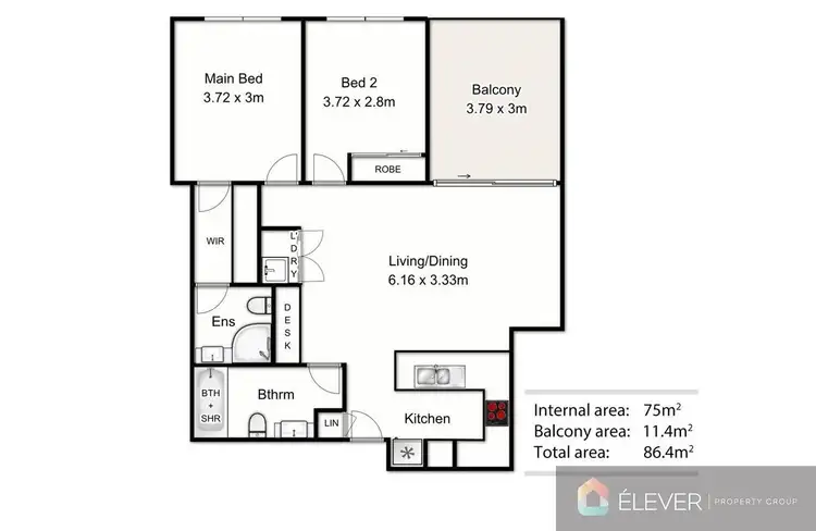 Floorplan of Homely house listing, 17/10 Dunkirk Street, Gaythorne QLD 4051
