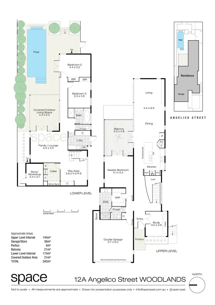 Floorplan of Homely house listing, 12a Angelico Street, Woodlands WA 6018