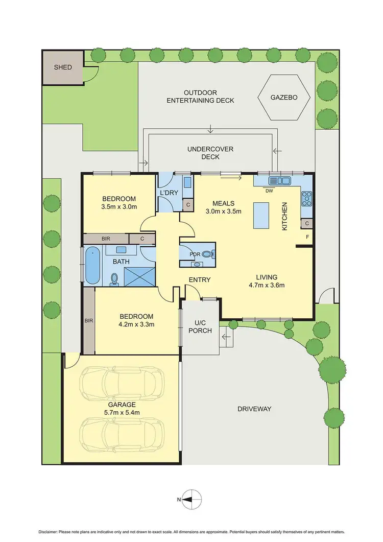 Floorplan of Homely house listing, 2/125 North Road, Reservoir VIC 3073