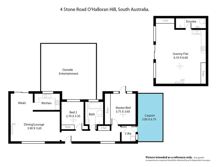 Floorplan of Homely house listing, 4 Stone Road, Happy Valley SA 5159