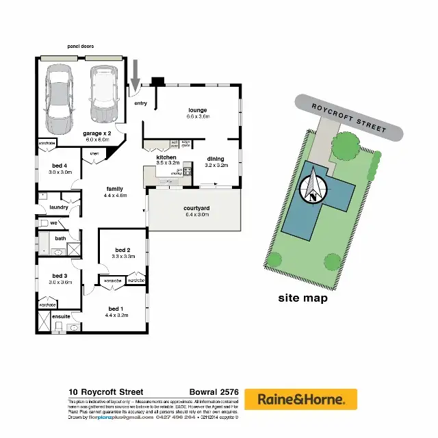 Floorplan of Homely house listing, 10 Roycroft Street, Bowral NSW 2576