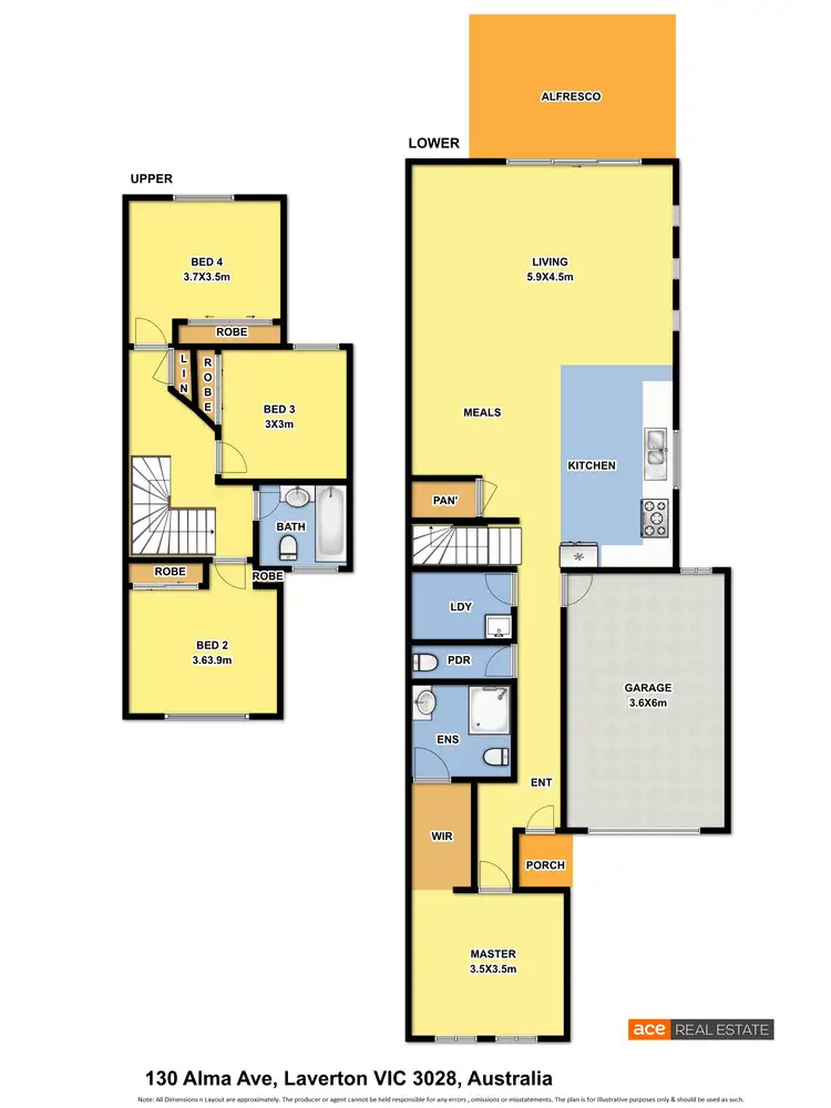 Floorplan of Homely house listing, 130 Alma Avenue, Laverton VIC 3028