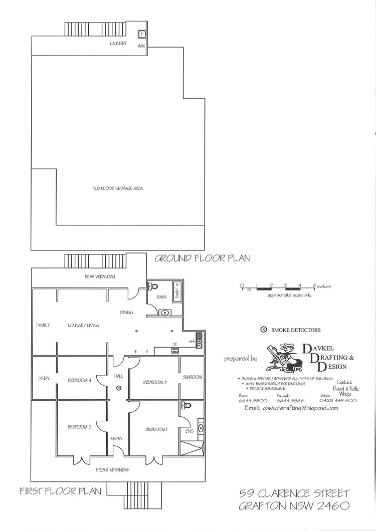 Floorplan of Homely house listing, 59 CLARENCE STREET, Grafton NSW 2460