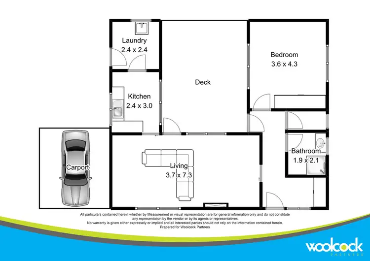 Floorplan of Homely house listing, 36 Myrtle Road, Youngtown TAS 7249