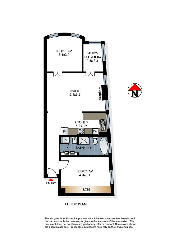 Floorplan of Homely apartment listing, 11/35 Birriga Road, Bellevue Hill NSW 2023