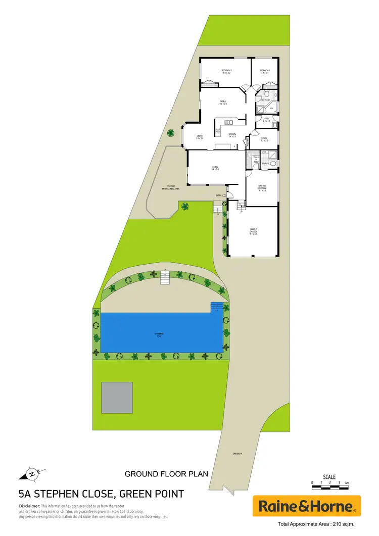 Floorplan of Homely house listing, 5a Stephen Close, Green Point NSW 2251