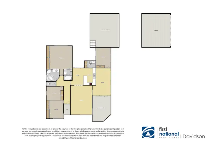 Floorplan of Homely house listing, 1 Gindurra Close, Hammondville NSW 2170