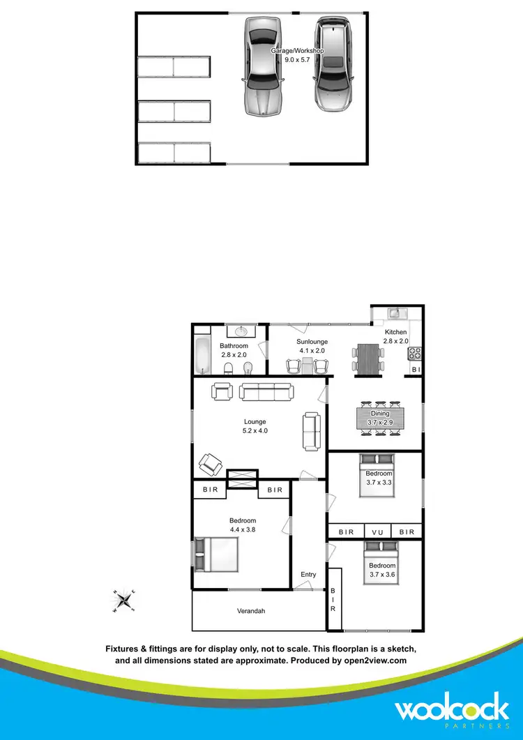Floorplan of Homely house listing, 12 Ray St, Invermay TAS 7248