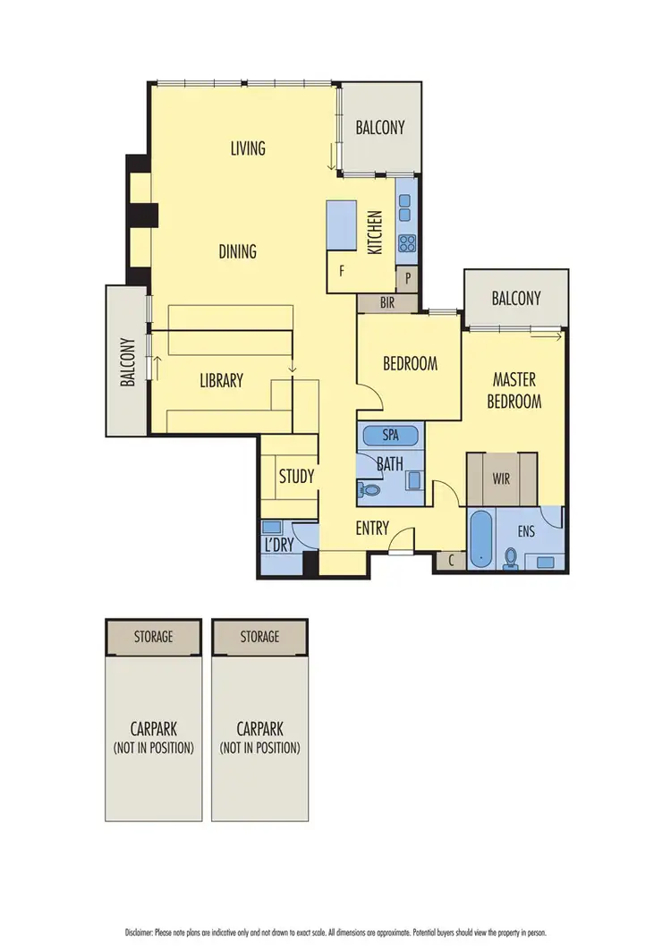 Floorplan of Homely apartment listing, 1606/582 St Kilda Road, Melbourne VIC 3004