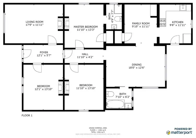 Floorplan of Homely house listing, 117 Clinton Street, Goulburn NSW 2580