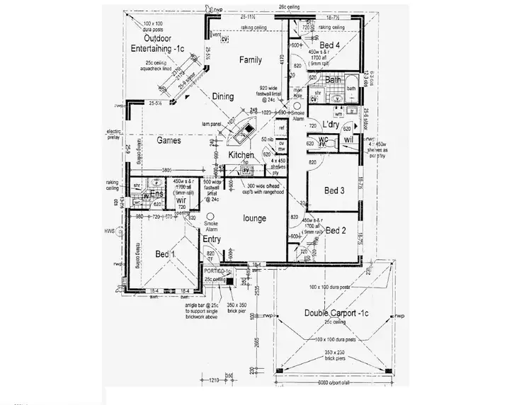 Floorplan of Homely house listing, 11 Walsall Turn, Hocking WA 6065