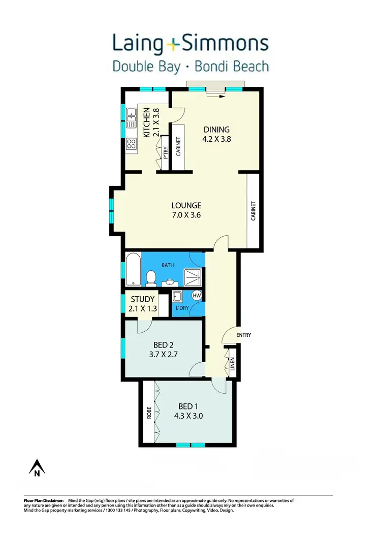 Floorplan of Homely apartment listing, 9/22a New South Head Road, Vaucluse NSW 2030