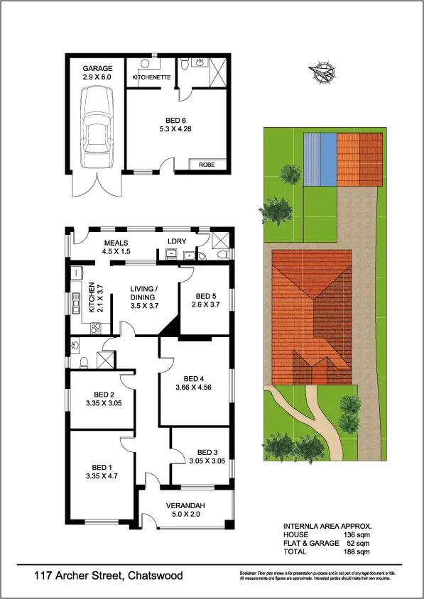 Floorplan of Homely house listing, 117 Archer Street, Chatswood NSW 2067