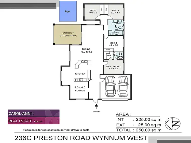 Floorplan of Homely house listing, 236c Preston Road, Wynnum West QLD 4178