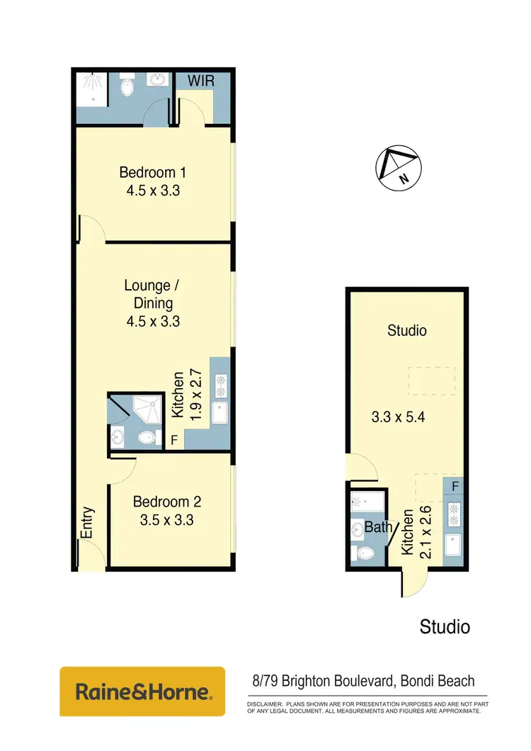 Floorplan of Homely apartment listing, 8/97 Brighton Boulevard, Bondi Beach NSW 2026