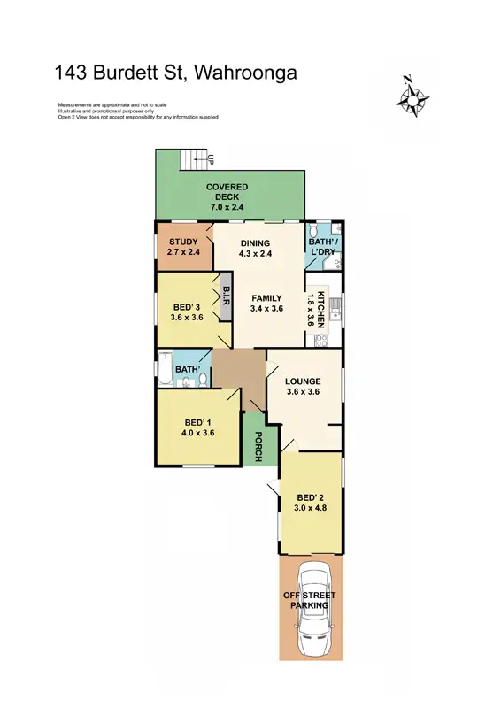 Floorplan of Homely house listing, 143 Burdett Street, Wahroonga NSW 2076