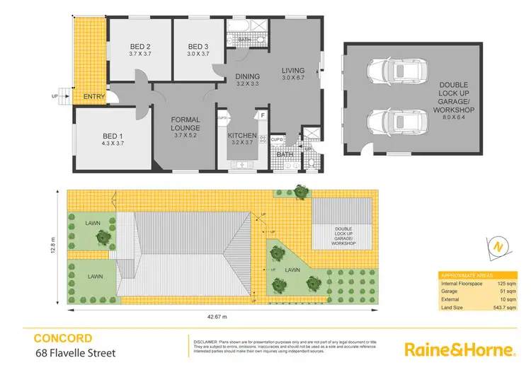 Floorplan of Homely house listing, 68 Flavelle Street, Concord NSW 2137