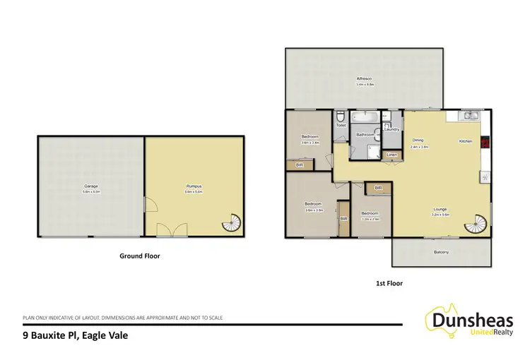 Floorplan of Homely house listing, 9 Bauxite Place, Eagle Vale NSW 2558