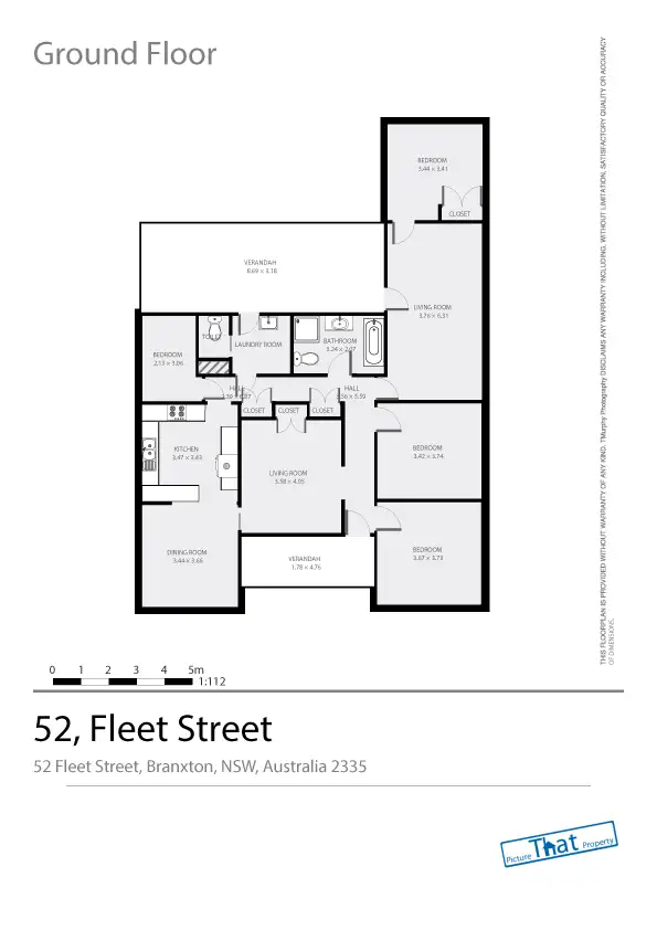 Floorplan of Homely house listing, 52 Fleet St, Branxton NSW 2335