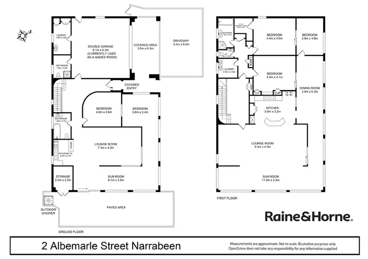 Floorplan of Homely house listing, 2 Albemarle Street, Narrabeen NSW 2101