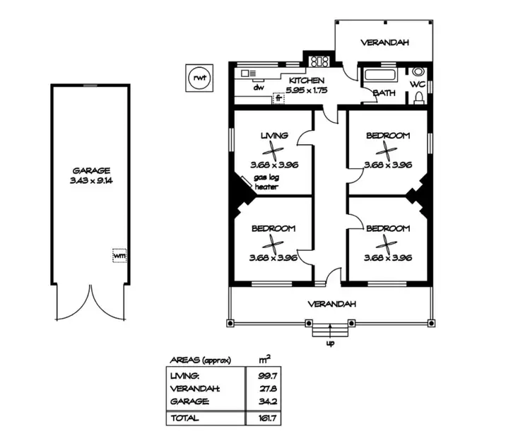 Floorplan of Homely house listing, 604 Greenhill Road, Burnside SA 5066