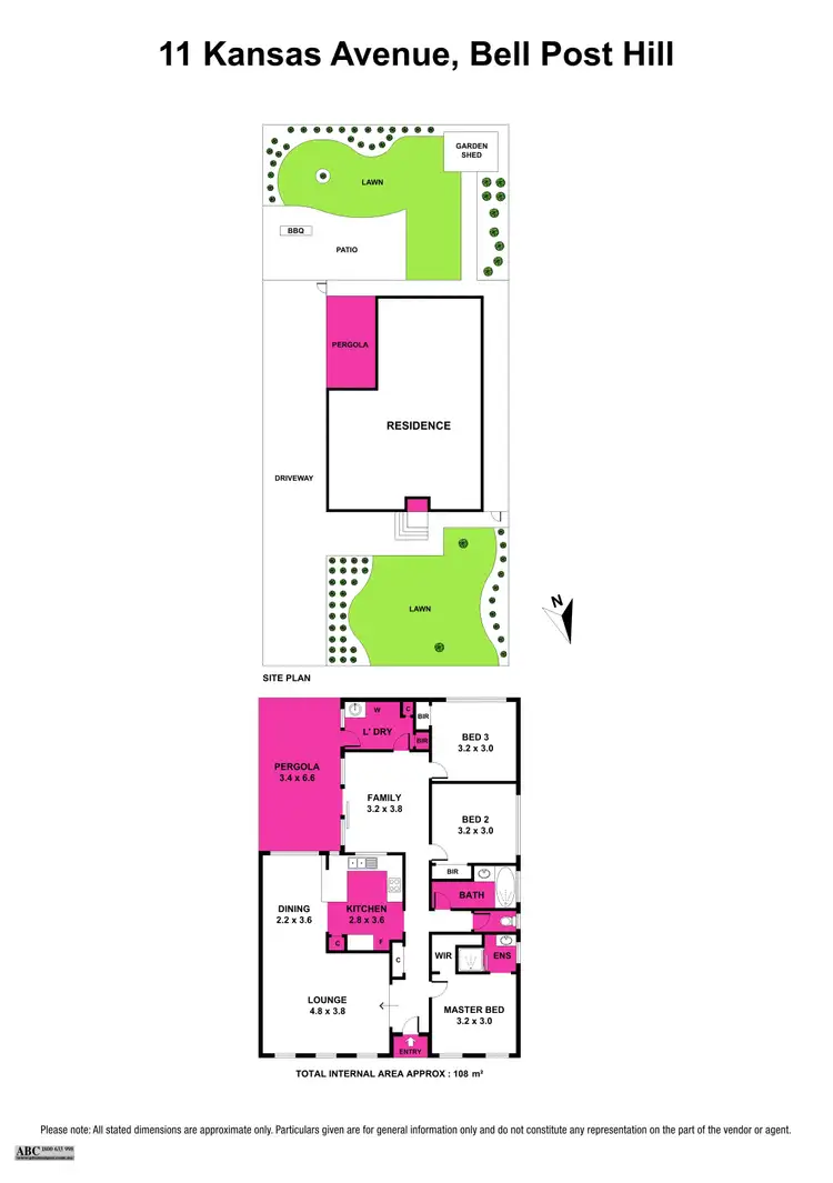 Floorplan of Homely house listing, 11 Kansas Avenue, Bell Post Hill VIC 3215
