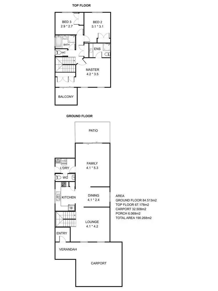 Floorplan of Homely house listing, 10 Ellis Road, Kardinya WA 6163