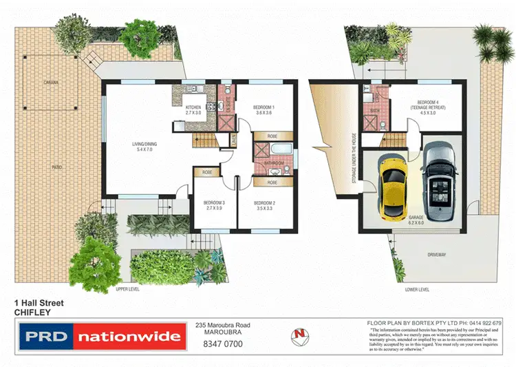 Floorplan of Homely house listing, 1 Hall Street, Chifley NSW 2036