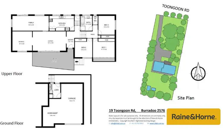 Floorplan of Homely house listing, 19 Toongoon Road, Burradoo NSW 2576