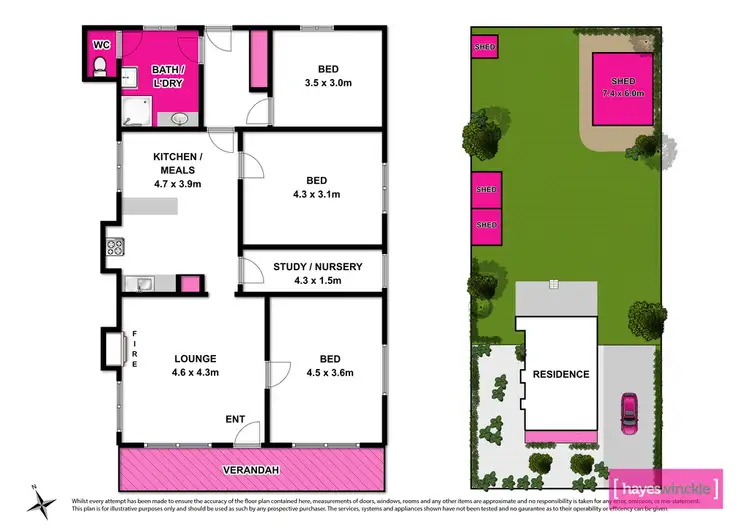 Floorplan of Homely house listing, 13 Barwon Terrace, Winchelsea VIC 3241