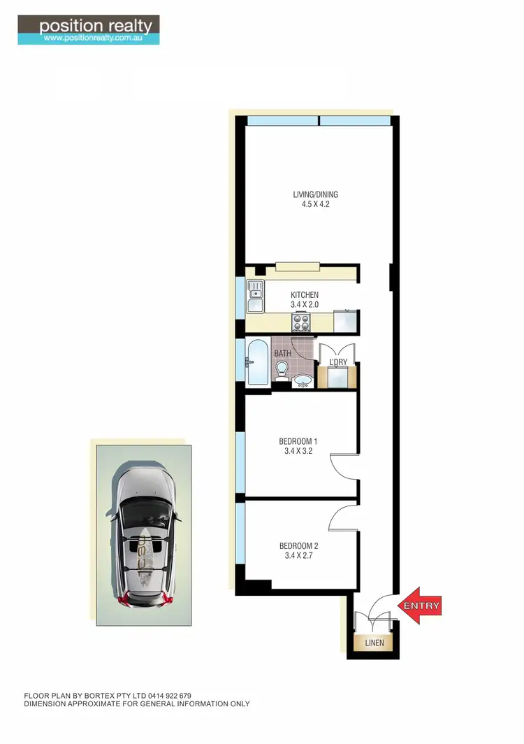 Floorplan of Homely apartment listing, 64/355 Old South Head Road, North Bondi NSW 2026