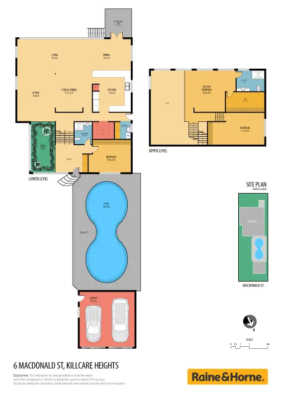Floorplan of Homely house listing, 6 Macdonald Street, Killcare Heights NSW 2257