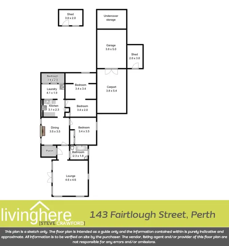 Floorplan of Homely house listing, 143 Fairtlough Street, Perth TAS 7300