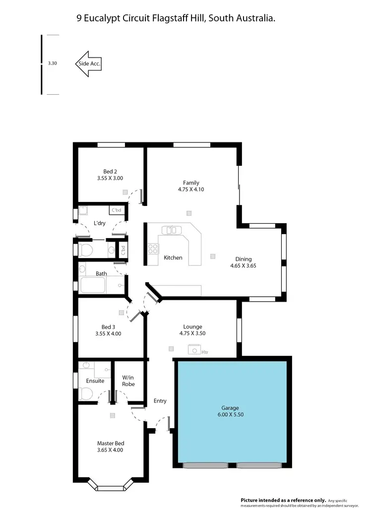 Floorplan of Homely house listing, 9 Eucalypt Circuit, Flagstaff Hill SA 5159