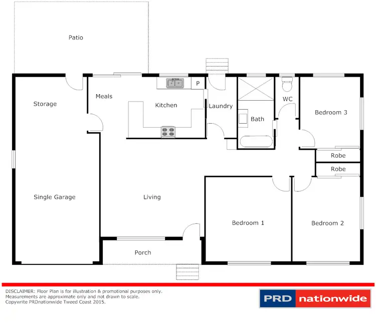 Floorplan of Homely house listing, 33 Gibson Street, Kingscliff NSW 2487