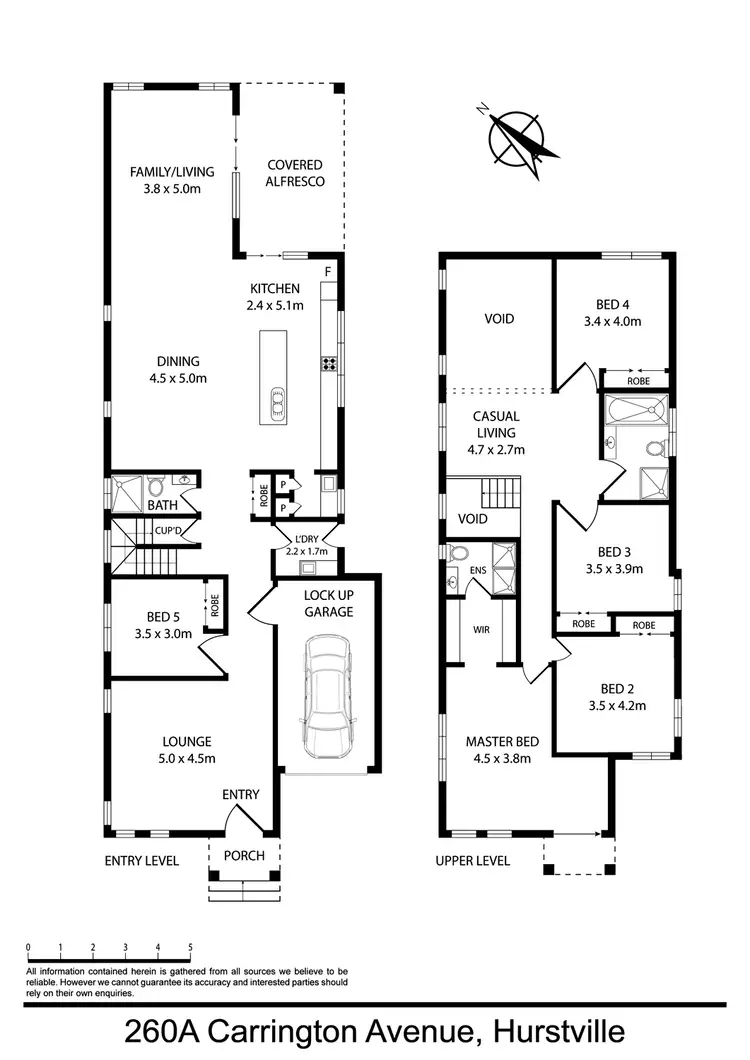 Floorplan of Homely house listing, 260A Carrington Avenue, Hurstville NSW 2220