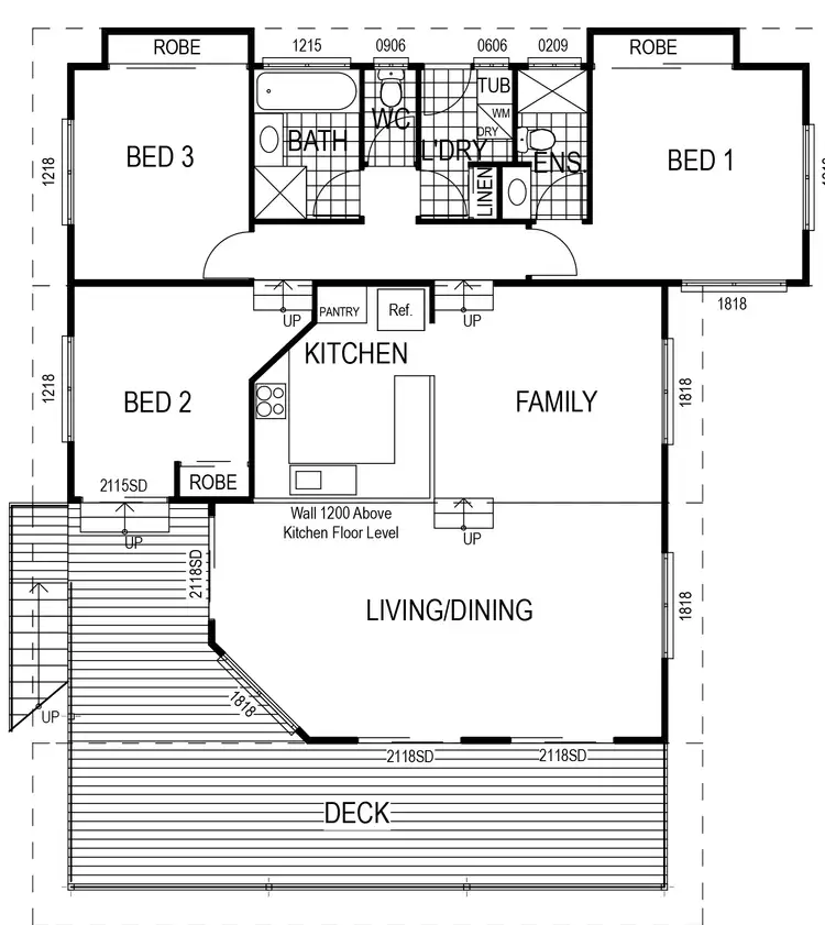 Floorplan of Homely house listing, 3 Silveraspen Grove, Pottsville NSW 2489