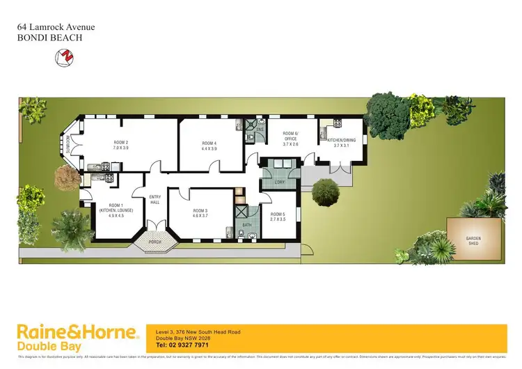 Floorplan of Homely house listing, 64 Lamrock Avenue, Bondi Beach NSW 2026