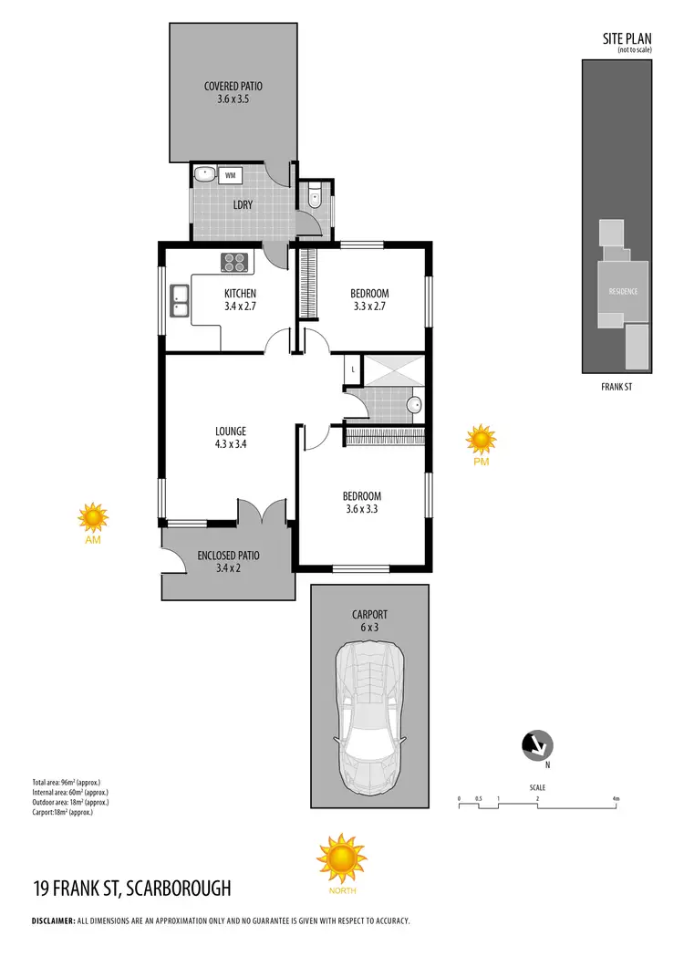 Floorplan of Homely house listing, 19 Frank Street, Scarborough QLD 4020