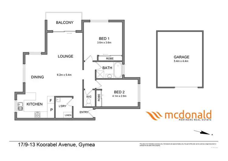 Floorplan of Homely unit listing, 17/9-13 Koorabel Avenue, Gymea NSW 2227
